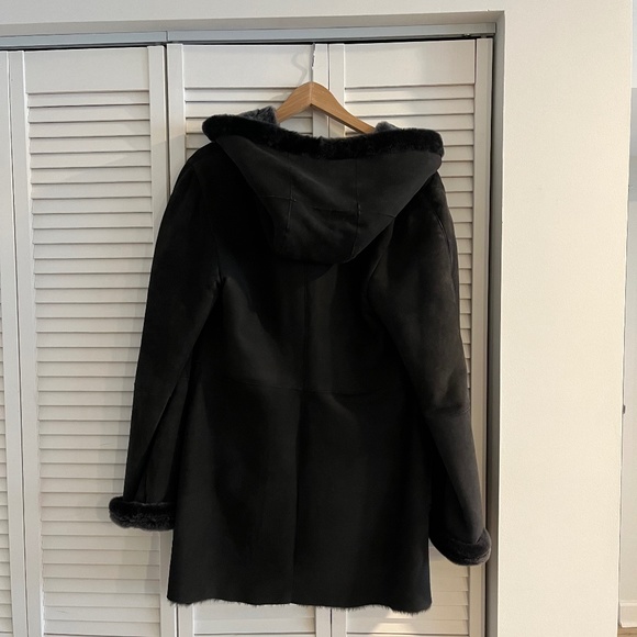 Overland shearling coat - Picture 3 of 5